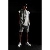 URBAN SWEAT CUT OFF HOODIE