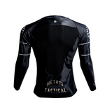 BLACK SPORTS LONG RASH GUARD