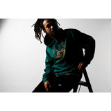 BOTANICAL CAMO BIG MARK SWEAT PARKA